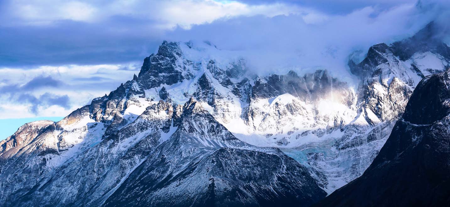 The Landscapes Of Tottes Del Paine In Patagonia